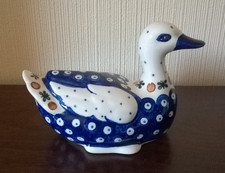Polish pottery duck for sale  LLANELLI
