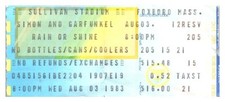 Simon garfunkel concert for sale  Pittsburgh