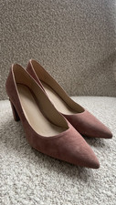 Ladies pink suede for sale  SOUTHEND-ON-SEA