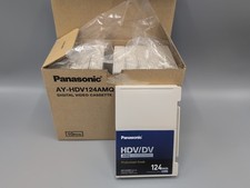 Fitas DVCam Panasonic Pro tamanho completo HDV/DV 124min HDV124AMQ - Caixa com 10 novas comprar usado  Enviando para Brazil