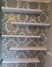 Floating shelf white for sale  STOKE-ON-TRENT