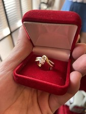 Stupendo anello solitario usato  Villadose