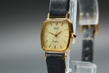 Usado, Vintage 1988 [Quase Perfeito] SEIKO Exceline 1221-5010 Ouro Qz Relógio Feminino JAPÃO comprar usado  Enviando para Brazil