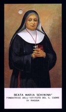 Reliquia cartolina sacra usato  Italia