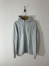 Nike Szara Pełny zamek Bluza z kapturem Bawełna Bluza z kapturem Basic Blank Rozmiar M Męska na sprzedaż  PL