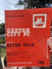 Exeter city aston for sale  GRAYS