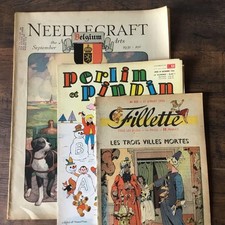 Vintage craft magazines d'occasion  Expédié en Belgium