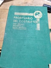 Prontuario del costruttore usato  Cosenza