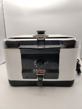 Fritadeira a óleo elétrica vintage PRESTO DIXIE com tampa testada  comprar usado  Enviando para Brazil