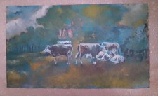 Dipinto olio compensato usato Dipinto olio compensato usato  Italia