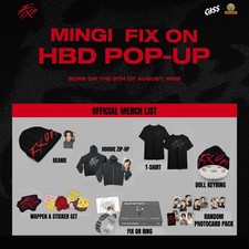 [OFFLINE] ATEEZ MINGI "FIX ON" HBD POP UP STORE MERCH OFICIAL MD comprar usado  Enviando para Brazil
