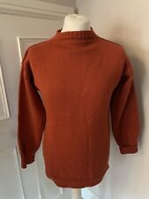 Fishermen jumper terracotta for sale  THETFORD