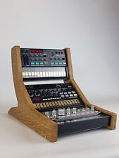 Volca Korg três modos rack madeira carvalho real suporte painel lateral de madeira bate baixo, usado comprar usado  Enviando para Brazil