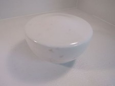 Lámpara clásica vintage de 12 pulgadas cubierta de pantalla vidrio esmerilado de mediados de siglo segunda mano  Embacar hacia Mexico