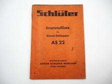Schlüter as22 dieselschlepper gebraucht kaufen  Merseburg