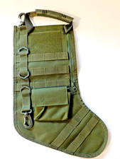 Military Tactical Christmas Green Canvas Hanging Stocking, usado comprar usado Military Tactical Christmas Green Canvas Hanging Stocking, usado comprar usado  Enviando para Brazil