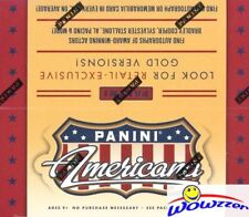 2015 Panini Americana ENORME 24 Pacotes Caixa de Varejo Selada de Fábrica - 192 Cartões + AUTO/MEM comprar usado  Enviando para Brazil