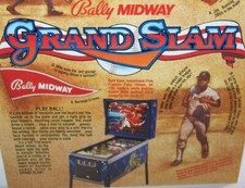 Grand slam pinball for sale  Collingswood