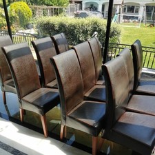Italian dining chairs for sale  LONDON