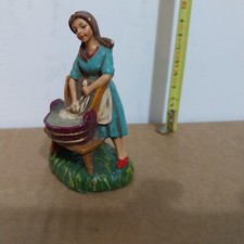 Statuina presepe lavandaia usato  Roma
