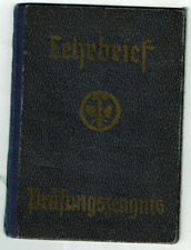 Lehrzeugnis 1949 hamburg gebraucht kaufen  Pforzheim