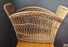 Vintage woven wicker for sale  Deerfield