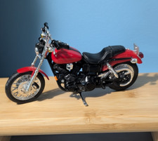 Modelo de motocicleta de metal fundido Maisto 2003 Harley Davidson 2000 FXDX 5" x 3" comprar usado  Enviando para Brazil