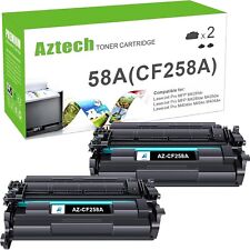 Carrinho de toner compatível Aztech substituição para HP 58A CF258A preto pacote com 2 SEM CHIP. comprar usado  Enviando para Brazil