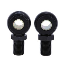 Par de amortecedor de extremidade de furo redondo 63 mm kit de amortecedor de substituição universal preto, usado comprar usado  Enviando para Brazil