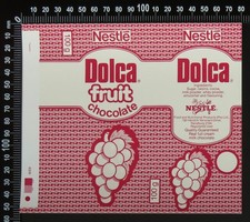 5 Embalagens de Chocolate 'Dolca' Vintage Original Nestlé (África do Sul) 100g Início dos Anos 80? comprar usado  Enviando para Brazil