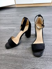 Schwarze veloursleder pumps gebraucht kaufen  Wittenberg