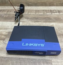 Usado, INTERRUPTOR DE GRUPO DE TRABALHO LINKSYS EZXS88W versão 3.3 10/100 8 portas com cabo de alimentação comprar usado  Enviando para Brazil