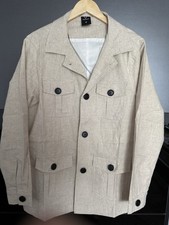 Safarijacke größe leinenstof gebraucht kaufen  Wernau (Neckar)