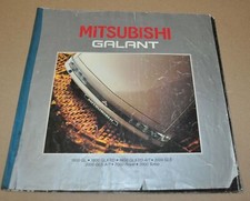 Mitsubishi Galant Brochure Broszura Fińska, używany na sprzedaż  PL