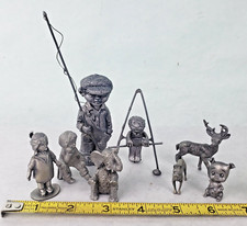 Lot vintage pewter for sale  Fowler
