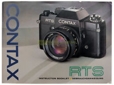 Contax rts instruction usato  Busto Arsizio