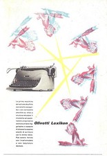 Pubblicita 1953 olivetti usato  Biella
