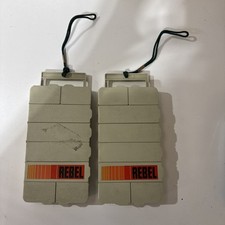 Vintage Rebelde Plástico Rígido 8 Compartimentos Caixa de Equipamento de Pesca LOTE DE 2 BOM!! comprar usado  Enviando para Brazil