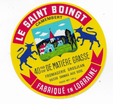 Ancienne etiquette fromage d'occasion  Lillers
