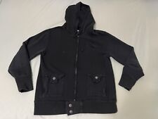 Moletom com capuz Audio Footwear masculino tamanho pequeno preto Y2K comprar usado  Enviando para Brazil
