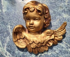 Gold cherub baby for sale  WELWYN