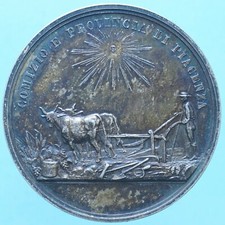 Piacenza medaglia 1884 usato  Firenze