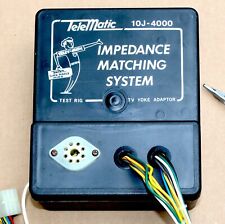 TELEMATIC 10J-4000 SISTEMA DE CORRESPONDÊNCIA DE IMPEDÂNCIA E TRANSVERSOR FA-3000 130 ADAPTADORES comprar usado  Enviando para Brazil