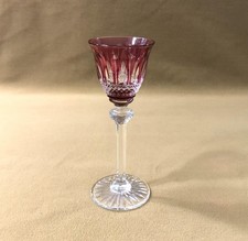 Usado, verre à liqueurs en cristal signé SAINT LOUIS doublé ROUGE modèle TOMMY roemer comprar usado  Enviando para Brazil