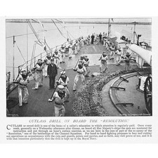 Hms resolution cutlass for sale  GLASGOW