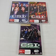 CSI Crime Scene Investigation The Complete Seasons 1,3,4 DVD 18 discos região 4 comprar usado  Enviando para Brazil