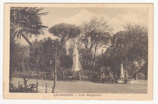 Cartolina catanzaro villa usato  Vetto