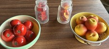 Kit de boneca American Girl fogão cozinha produtos conserva frutas tigela pêssego L04 comprar usado  Enviando para Brazil