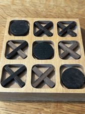 Wooden naughts crosses for sale  STOWMARKET