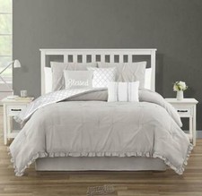 Ruffled piece comforter for sale  Nicholasville